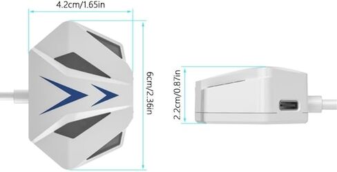 USB-C to RJ45 Gigabit Ethernet Adapter - High-Speed 1000Mbps Network Interface - White_Type C in Kuwait
