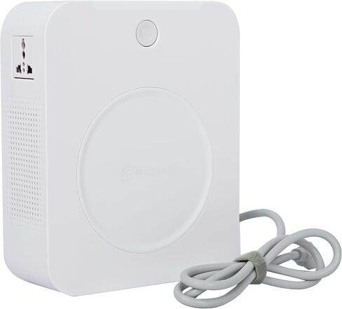 2000W Step Up Voltage Converter 110v to 220v, Heavy Duty Voltage Transformer with 2 Output Sockets, Work with Asia Europe Appliances Used in US (White) in Kuwait