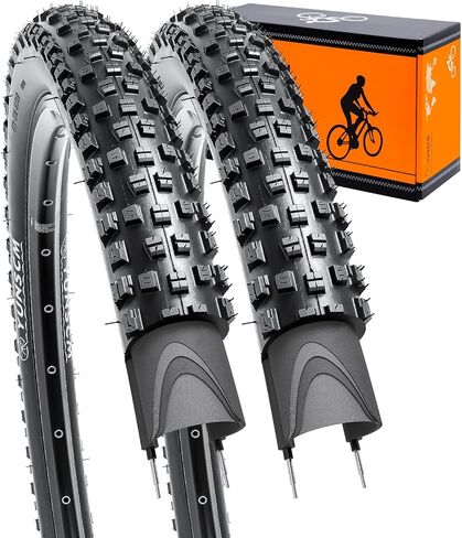 إطارات دراجة YUNSCM مقاس 26 بوصة 26x2.35/60-559 60TPI و26 بوصة أنابيب دراجة مع شريطين حافة متوافق مع إطارات وأنابيب الدراجات 26x2.20 26x2.25 26x2.30 26x2.35 26x2.40 26x2.50 26x2.60 دبليو-3103) in Saudi Arabia