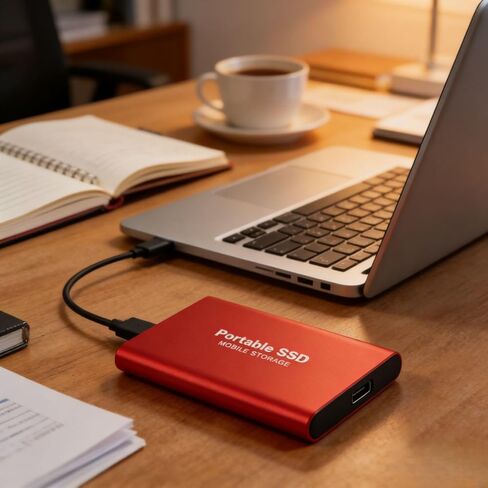 500GB Ultra Slim Portable External Hard Drive High Speed for PC Mac Laptop Data Storage in Saudi Arabia