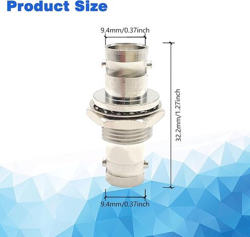 BNC Female to Female Coupler Adapter Pure Copper BNC Barrel Connectors for CCTV Camera 4pcs in Kuwait