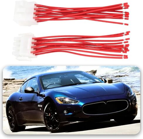 SING F LTD 2pcs 12 Pin 18AWG Molex Electrical Connector Plug Male Female Set with Pigtails for Home Audio Car Audio Motorcycle ATV Boat Truck Trailer (Cord Length 5 inches) in Kuwait