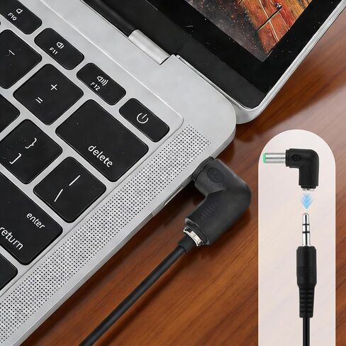 Right Angle Power Jack, 4PCS 90 Degree Right Angle Connector DC 5.5x2.1mm Female to 6.3x3.0/6.0x4.4/3.0x1.1mm, 5.5x2.1mm Female Jack to Male Plug Adapter in Kuwait