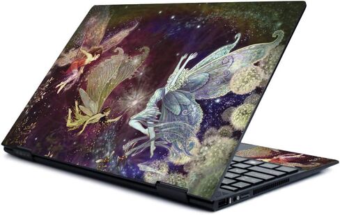 MightySkins Skin لجهاز HP Envy X360 13 "(2019) - ثلاث جنيات | غطاء ملتف من الفينيل واقٍ ومتين وفريد ​​من نوعه | سهل التطبيق والإزالة وتغيير الأنماط | صنع في الولايات المتحدة الأمريكية in Kuwait