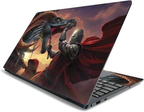 MightySkins Skin لجهاز Lenovo Ideapad S540 15 "(2019) - Dragon Slayer | غطاء ملتف من الفينيل واقٍ ومتين وفريد ​​من نوعه | سهل التطبيق والإزالة وتغيير الأنماط | صنع في الولايات المتحدة الأمريكية in Kuwait