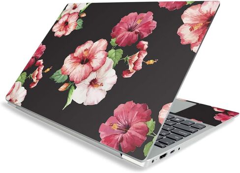 MightySkins Skin لجهاز Lenovo Ideapad S340 15 "(2019) - الكركديه | غطاء ملتف من الفينيل واقٍ ومتين وفريد ​​من نوعه | سهل التطبيق والإزالة وتغيير الأنماط | صنع في الولايات المتحدة الأمريكية in Kuwait
