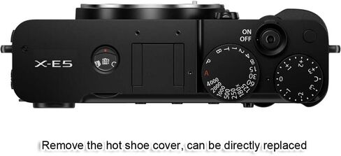 زر الإبهام المعدني متوافق مع كاميرا Fujifilm Fuji X-E5، مقبض الإبهام مع غطاء غطاء تثبيت الحذاء الساخن، مقبض الإصبع، امتداد مقبض الإبهام in Kuwait