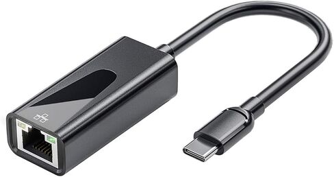 محول USB-C إلى إيثرنت من الألومنيوم الأنيق - واجهة شبكة سلكية بسرعة 100 ميجا بت في الثانية - أ in Kuwait