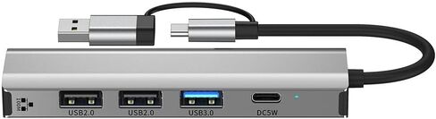 Aluminum USB-C to Gigabit Ethernet Adapter - 1000Mbps Network Interface for Power Users - 100 Gigabyte Silver in Kuwait