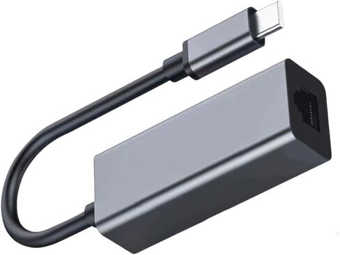 Professional USB-C to Gigabit Ethernet Adapter - 1000Mbps Network Card for High-Speed Internet - C Mouth in Kuwait