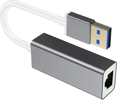 Professional USB-C to Gigabit Ethernet Adapter - 1000Mbps Network Card for High-Speed Internet - C Mouth in Kuwait