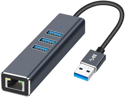 USB-C to Ethernet Adapter - 1000Mbps Gigabit Network Link for Modern Devices - USB in Kuwait