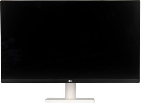 LG Ultrafine 27US500-W 27" 4K UHD (3840×2160) Monitor (White) (2-Pack) | IPS Display, HDR10, 60Hz, 90% DCI-P3 Gamut, Anti-Glare Screen, Tilt Stand, HDMI & DisplayPort - Bundle in Kuwait