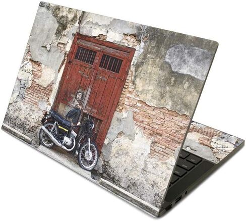 MightySkins Skin Compatible with Razer Blade Stealth 13.3" (2019) - Penang Motorbike | Protective, Durable, and Unique Vinyl Decal wrap Cover | Easy to Apply | Made in The USA in Kuwait