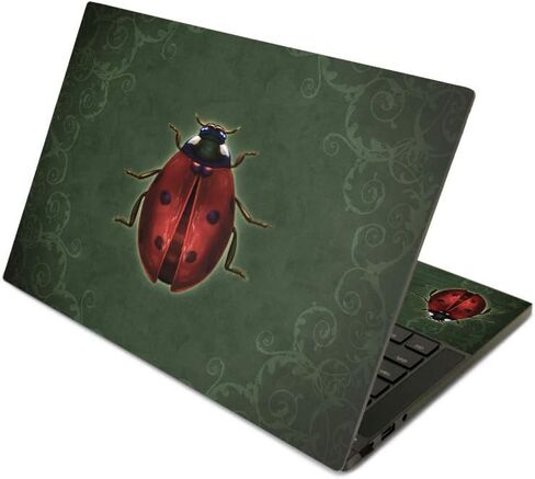 جلد MightySkins متوافق مع Razer Blade Stealth 13.3" (2019) - Flashy Ladybug | غطاء ملتف من الفينيل واقٍ ومتين وفريد ​​من نوعه | سهل التطبيق والإزالة وتغيير الأنماط | صنع في الولايات المتحدة الأمريكية in Kuwait