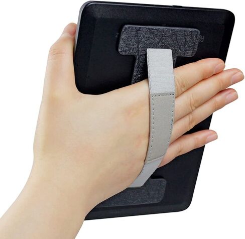 Tablet Hand Strap Holder, Portable Grip for 9in E Book, Secure Elastic Belt Handle in Kuwait