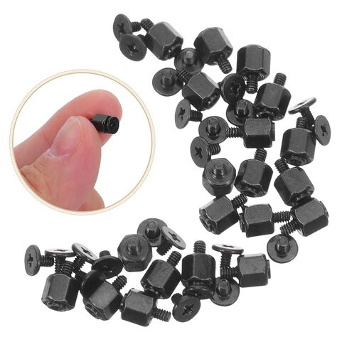 Artibetter 20pcs Black Steel M.2 SSD Mounting Screws for Motherboards, Lightweight Computer Screws for Laptop and Desktop Repair, Compatible with Gaming and DIY Computers in Kuwait