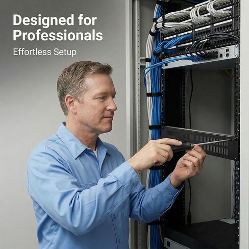 2 Pieces 12" 1U Server Rack and 5 Pack of 2U Blank Panel with Venting,for 19" Server Rack Cabinet in Kuwait