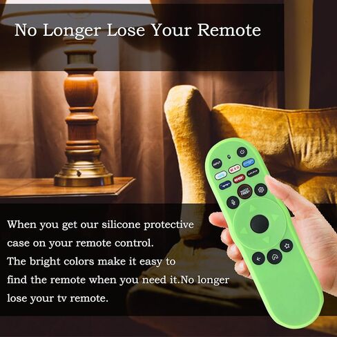 Gavyqier 2Pack Remote Cover fits for VIZIO XRT270 Smart 2023 TV Remote,Silicone Protective Controller Sleeve for XRT270 Voice Remote Glow in the Dark in Kuwait