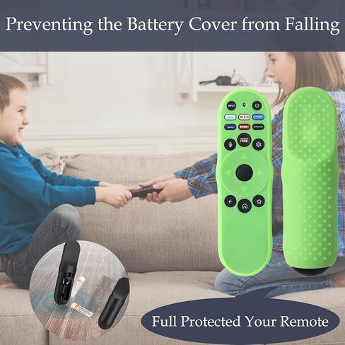 Gavyqier 2Pack Remote Cover fits for VIZIO XRT270 Smart 2023 TV Remote,Silicone Protective Controller Sleeve for XRT270 Voice Remote Glow in the Dark in Kuwait