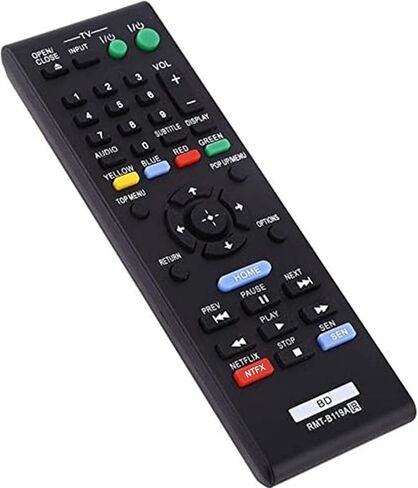 RMT-B119A استبدال جهاز التحكم عن بعد المناسب لمشغل أقراص DVD Sony Blu-Ray BDPBX110 BDP-S5100 BDP-S3100 BDP-S590 BDP-S390 BDP-S1100 BDP-BX110 BDP-BX39 BDP-BX510 BDP-BX59 BDP-BX59 BDP-S390 in Kuwait