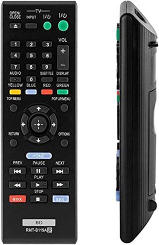RMT-B119A استبدال جهاز التحكم عن بعد المناسب لمشغل أقراص DVD Sony Blu-Ray BDPBX110 BDP-S5100 BDP-S3100 BDP-S590 BDP-S390 BDP-S1100 BDP-BX110 BDP-BX39 BDP-BX510 BDP-BX59 BDP-BX59 BDP-S390 in Kuwait