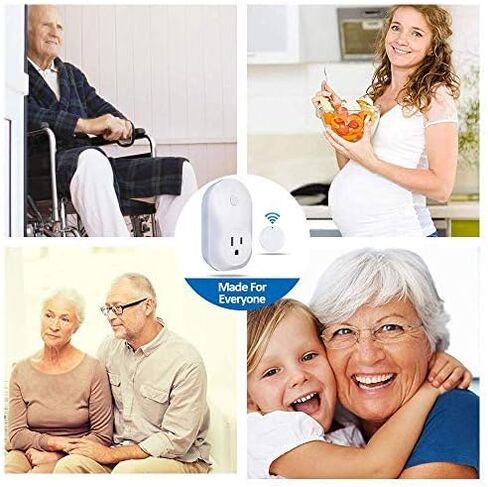 Garbage Disposal Wireless Switch Kit No Drilling On Sink Top, Remote Control Outlet Wireless Switch for Household Appliances, Up to 100ft. Range in Kuwait