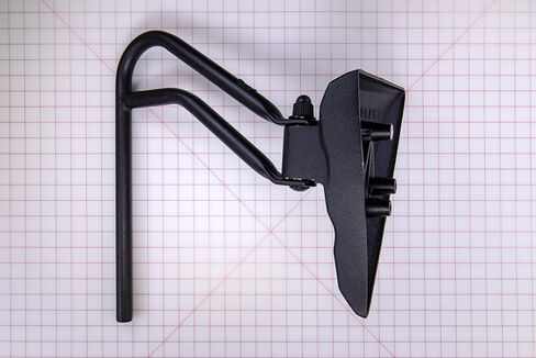 Right Hand Passenger Side, Mirror Mount Arm Assembly, Patch Mount, Steel, Non-Heated, Hand Adjustable, Fits 2015-2018 Transit Cutaway Vans, PN: ASY4928, Black in Kuwait