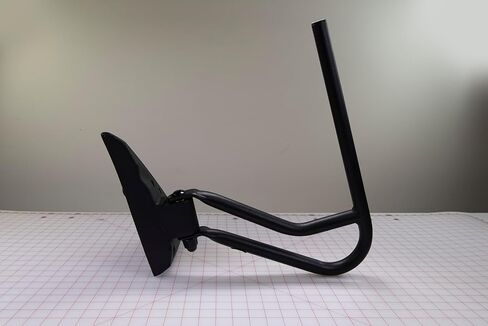 Right Hand Passenger Side, Mirror Mount Arm Assembly, Patch Mount, Steel, Non-Heated, Hand Adjustable, Fits 2015-2018 Transit Cutaway Vans, PN: ASY4928, Black in Kuwait