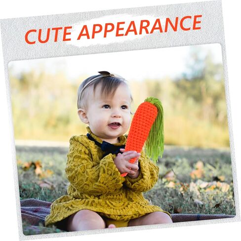 DOITOOL Newborn Photography Props Crochet Carrot Toy Milestone Photo Props for Boy Girl in Kuwait