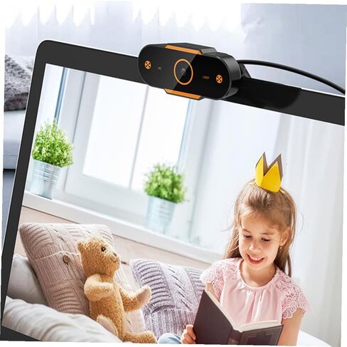 كاميرا ويب SEWACC عالية الوضوح USB مع ميكروفون 1080p HD كاميرا ويب للكمبيوتر للبث المباشر والتدريس عبر الإنترنت متوافقة مع طاقة DC5.00v in Kuwait