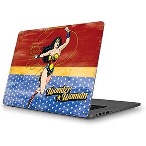 غلاف كمبيوتر محمول من Skinit متوافق مع جهاز MacBook Pro 13 بوصة (2014) - تصميم مرخص رسميًا من Warner Bros Wonder Woman جاهز للقتال in Kuwait