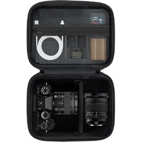 Camera Case for Fujifilm T30 III/X-T5/X-T50/X-X-T30/X-T10 Mirrorless Digital Camera Kit (Fits 16-50mm/18-55mm Lenses) (Case Only) in Saudi Arabia