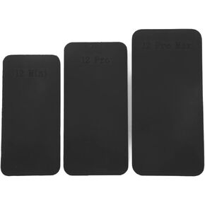 LCD Screen Repair Mat, Rubber Adhesive Removal Pad, 3Pcs for iOS 12 12Pro - Stable and Wear, Flexible Repair Tool for Screen and Motherboard in Kuwait