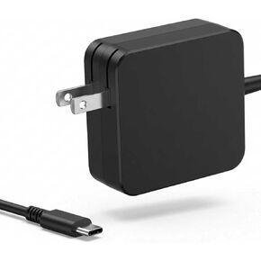 شاحن USB C بقدرة 65 وات متوافق مع Microsoft Surface Pro 12 (2025) 11 10 9 8 7+ 7 Copilot+ PC، Surface Pro 13 بوصة (OLED) Snapdragon X Elite، Surface Pro 2 في 1 13 بوصة كمبيوتر محمول/كمبيوتر لوحي (2024) سلك طاقة من النوع C in Kuwait