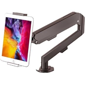 Air Pressure Lifting Mobile Phone Tablet Stand Cloud Computer 12 inch Desktop Rotating Height Increasing Cantilever Base(Black) in Saudi Arabia