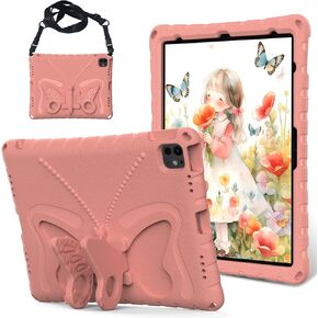 حافظة لجهاز iPad Air 13 بوصة M4 2026 أرقام الموديل: A3462 / A3464، حافظة حماية متينة خفيفة الوزن من مادة EVA مقاومة للصدمات (أرجواني) in Kuwait
