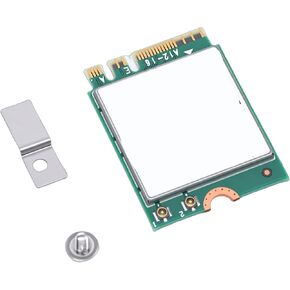 بطاقة محول Yunseity WiFi 6E، بطاقة شبكة M.2 AX210NGW مع بلوتوث 5.3 للكمبيوتر الشخصي، نطاق ثلاثي 2.4G 5G 6 جيجا هرتز، 160 ميجا هرتز .4 جيجا بايت في الثانية، MU MIMO 1024QAM، متوافق مع أجهزة الكمبيوتر المحمولة in Kuwait