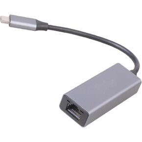 Gigabit 10Gbps Ethernet Adapter USB C to RJ45 Aluminum Portable for Home Data Center in Saudi Arabia