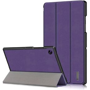 Slim Case for Galaxy Tab A8 10.5", Trifold Stand Cover Dual Angle Lightweight,Hard Back Shockproof Shell with Auto Wake/Sleep(2022 SM-X200 X205 X207),Blue in Saudi Arabia