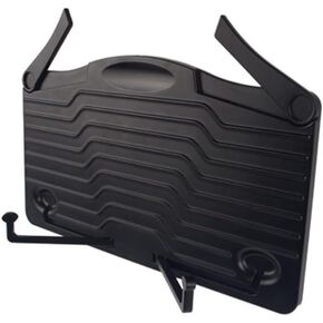 Desktop for Score Office Study to Home Tablet Book Lightweight Sheet Carry Abs Phone Tabletop Music Folding Black Music Holder in Saudi Arabia