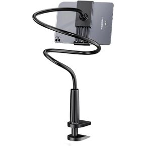 Flexible Gooseneck Phone & Tablet Holder for Bed, Desk & Headboard – 360° Adjustable Clip Stand for 4–7." Smartphones & Small Tablets, Hands-Free Watching Videos, Recording, Video Calls in Kuwait