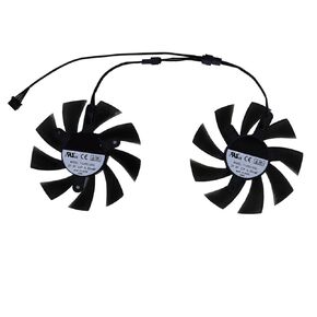 2 قطعة/المجموعة، FL8015 12VB، T129215SU، مروحة بطاقة الفيديو، مبرد VGA، لـ 51Risc RX 580 8G لـ 51RISC RX580 DE 8GB 2048SP(FL8015 12VB) in Kuwait