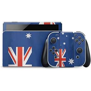 Skinit Decal Gaming Skin Compatible with Nintendo Switch OLED (2021) - Australia Flag Distressed Design in Kuwait