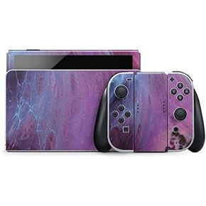 Skinit Decal Gaming Skin Compatible with Nintendo Switch OLED (2021) - Space Marble Design in Kuwait