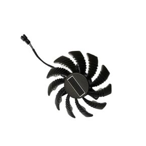 VALICLUD Gpu Fan 2pin 75mm استبدال مبرد بطاقة الفيديو لتبريد بطاقة الرسومات، مكون تبريد Gpu الداخلي للكمبيوتر متوافق مع أنظمة الكمبيوتر in Kuwait