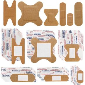 120PCS Flexible Assorted Bandages for 24 Hours Variety Pack Strong Hold for Fingertips Cuts Scrapes Wounds First Aid in Saudi Arabia
