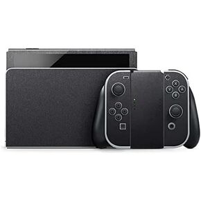 غلاف Skinit المخصص للألعاب متوافق مع Nintendo Switch OLED (2021) - تصميم ذو نسيج فولاذي مصقول مرخص رسميًا in Kuwait