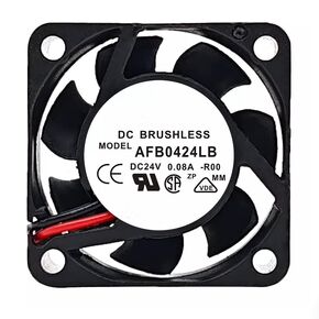 AFB0424LB DC 24V 0.08A 40x40x15mm 2-Wire Cooling Fan in Kuwait