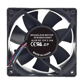 DFB380012000T DC 12V 3.14A 120x120x38mm 4-Wire Cooling Fan in Kuwait